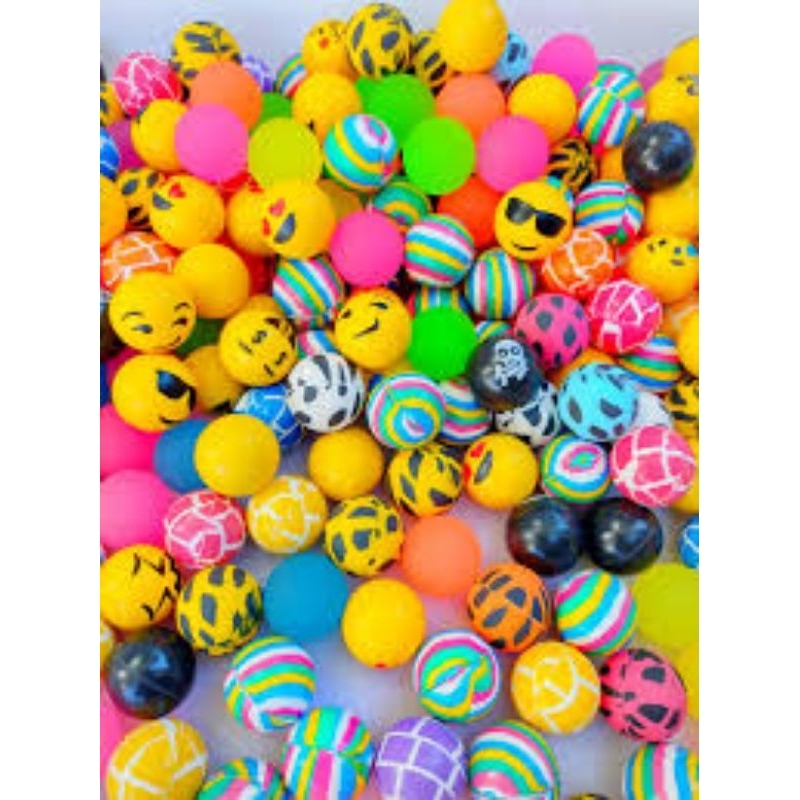 bolinha pula pula de borracha pacote com 16 unidades | Shopee Brasil
