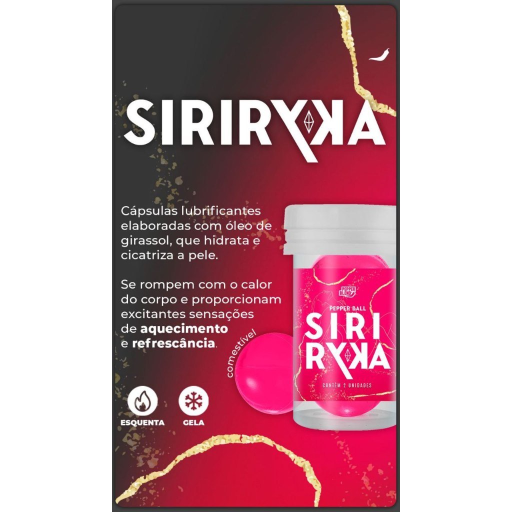 Bolinha Siri Ryka 02 Unidades Pepper Blend