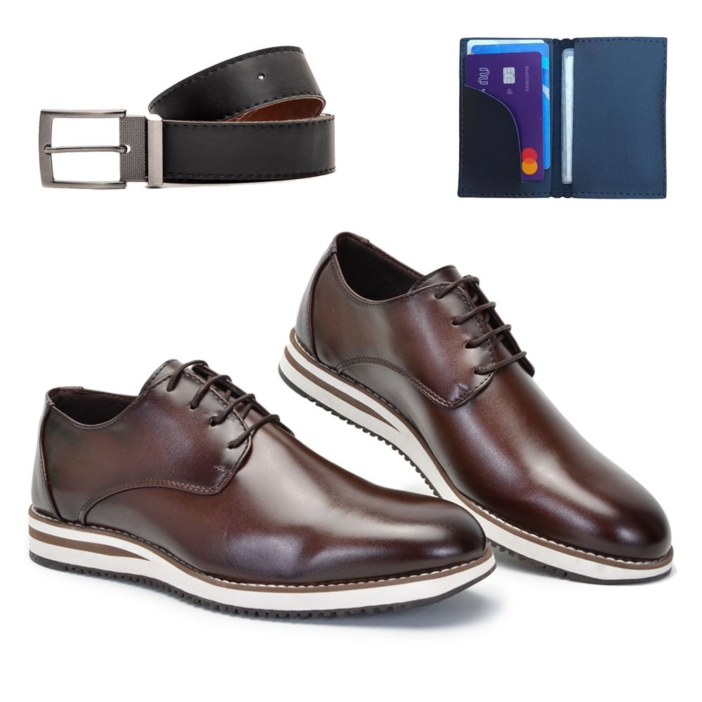 Sapato Sapatênis Masculino Oxford Esporte Fino Casual Social ...