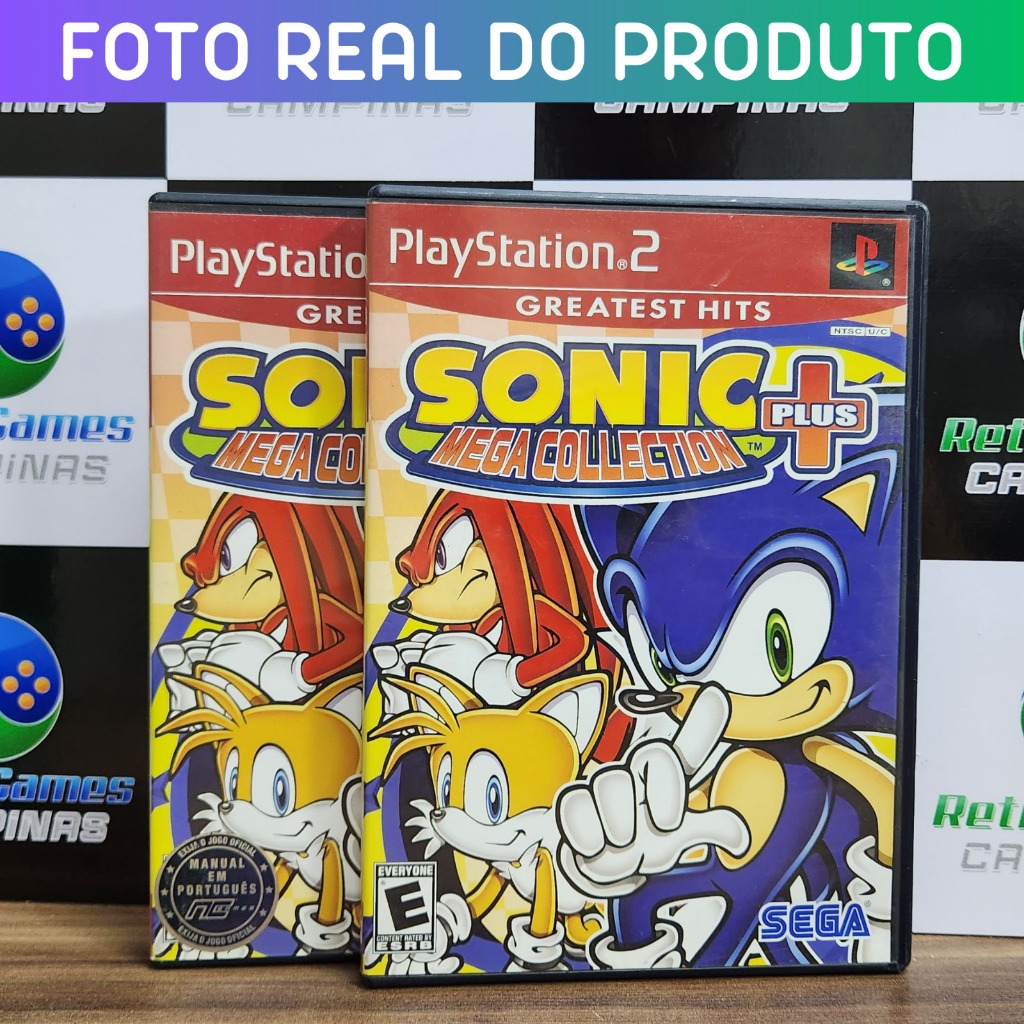 SONIC MEGA COLLECTION PLUS - PS2 | Shopee Brasil