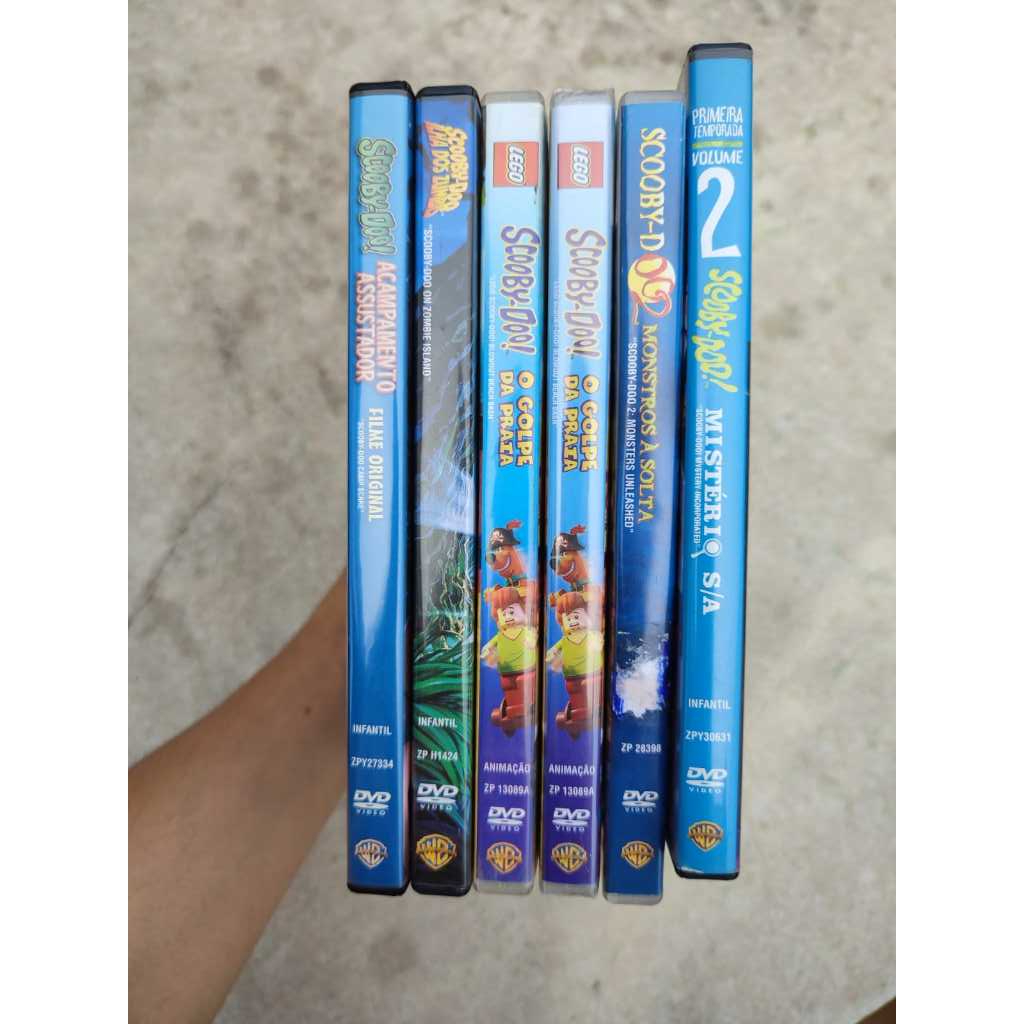 Dvds Scooby doo originais usados (LER DESCRIÇÃO) | Shopee Brasil