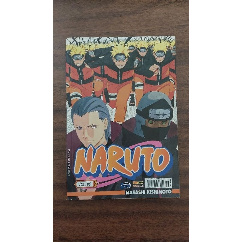 Manga Naruto Masashi Kishimoto número 36 Panini Comics | Shopee Brasil