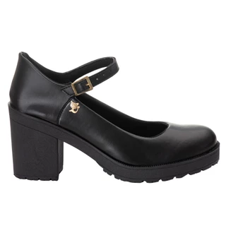 sapato boneca feminino lisa. sandalhado com fivela metal
