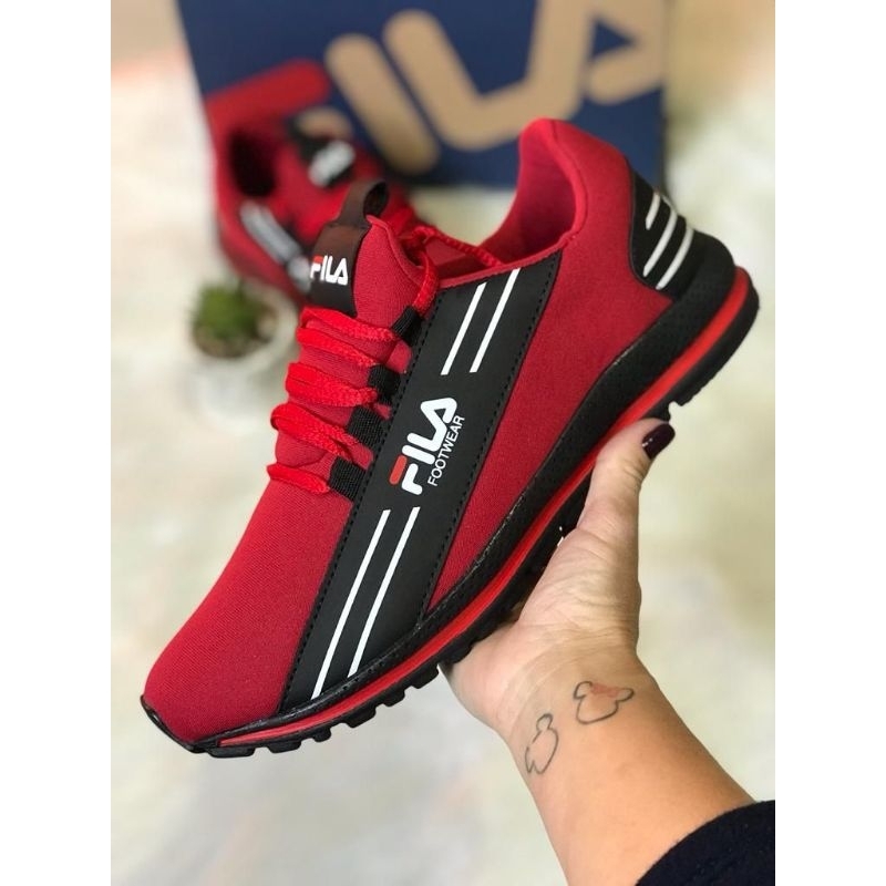 Tenis vermelho best sale blood air