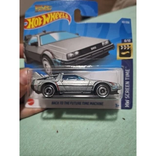 back to the future time machine hotwheels