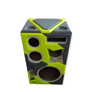 Caixa Bob Residencial toda moldurada para falante 12" ou 15"