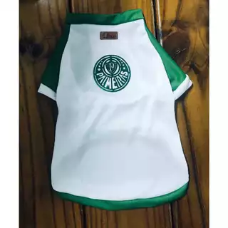Camiseta Pet / Camiseta Pet Palmeiras Branca / Time de Futebol