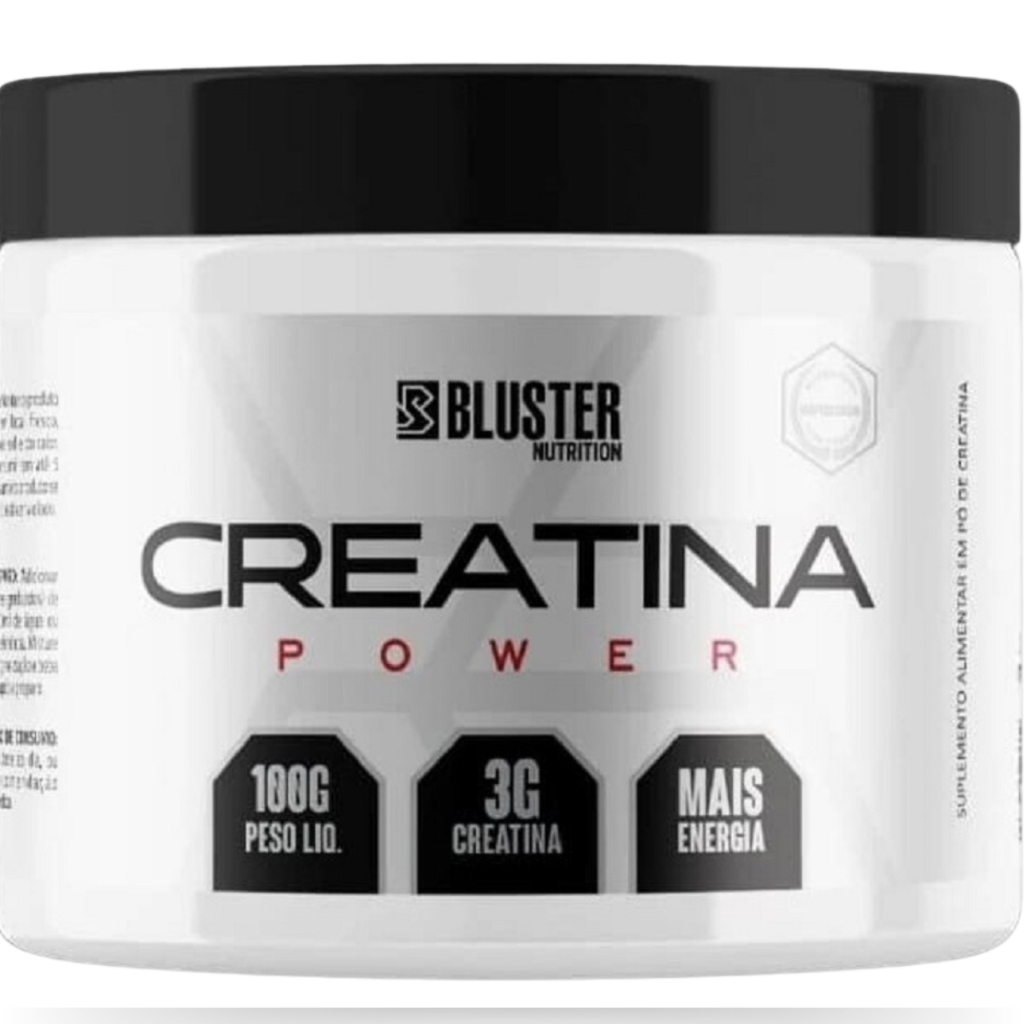 Creatina Monohidratada Power 100g Bluster Nutrition