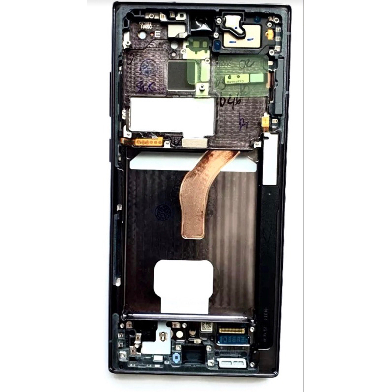 Tela Frontal Display Pra Galaxy S22 Ultra 5g S908 Oled+tampa