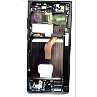 Tela Frontal Display Pra Galaxy S22 Ultra 5g S908 Oled+tampa
