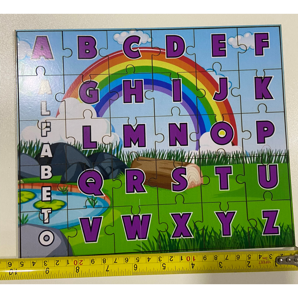 Quebra-Cabeça do Alfabeto 20x25cm - Todas as Letras para Aprender e se ...