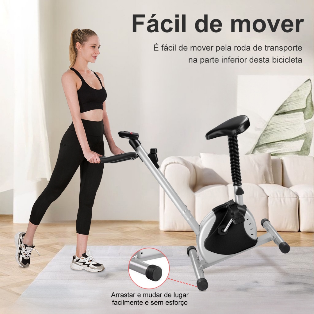 Bicicleta Spinning Com Roda De Inércia De 13kg Wct Fitness Cor Preto