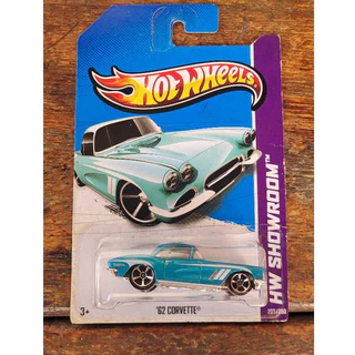 Hot Wheels - '62 Corvette Azul - HW Showroom 2013 (Lacrado) - Main Line 1:64