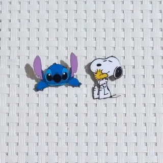 Kit 6 Pin Broche Mini Stitch Snoop Dori