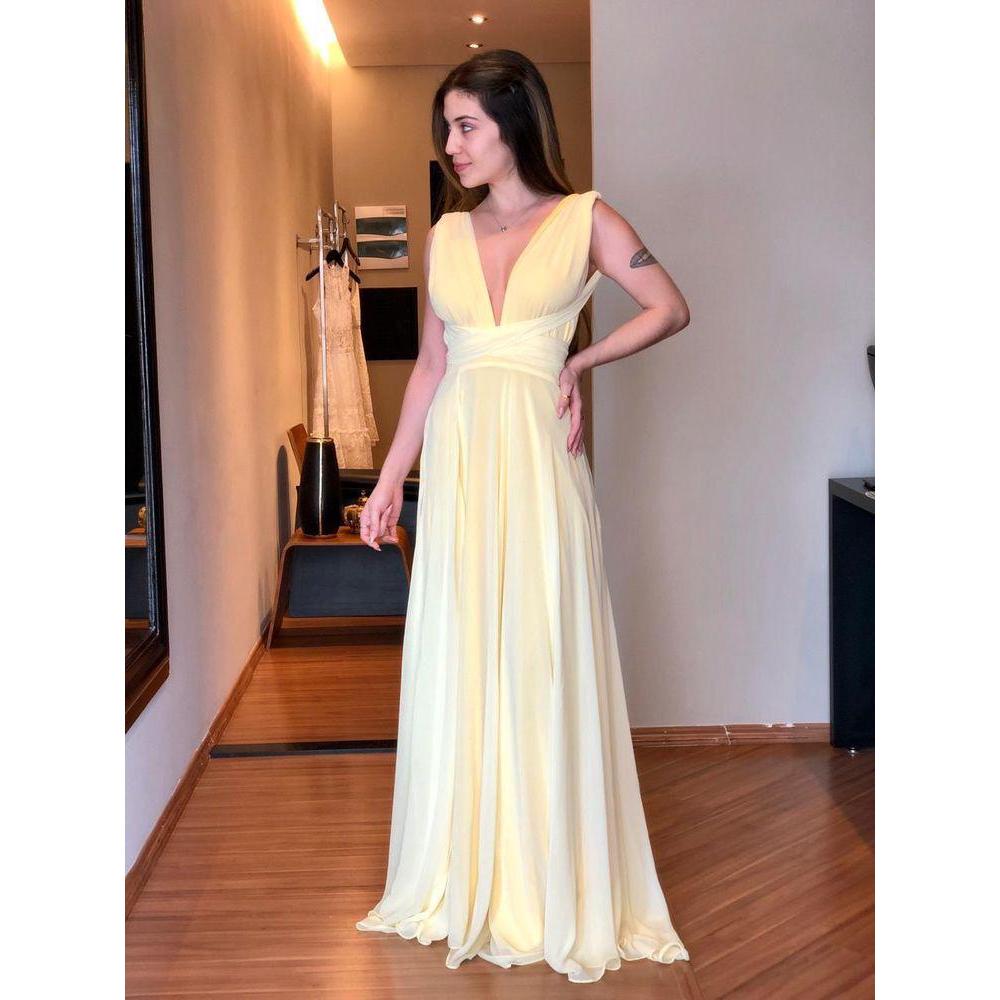 Vestido Várias Formas Multiuso Infinity Longo Festa Madrinha Casamento Formatura Batizado