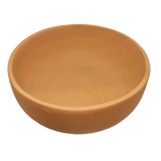Bacia De Barro Vaso Para Planta Fonte Redonda 30 cm Cerâmica