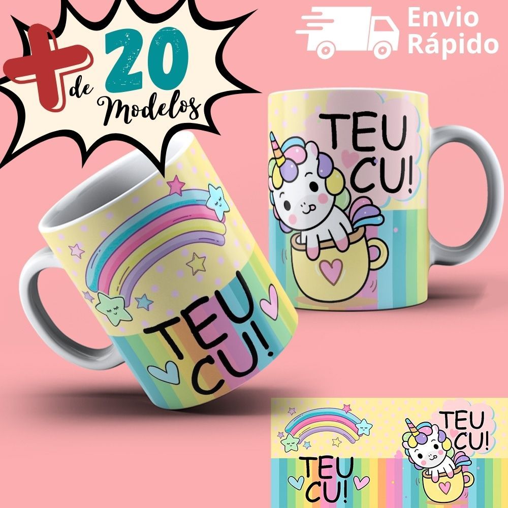 Caneca Unicórnio Mal Criado / Seu Cu / Teu Cu / Caguei Pra Você / Bom Dia é  o Caralho / Meu Ovo / Tô Pouco Me Fodendo / Vai Se Foder / É Uma Porra  Mesmo | Shopee Brasil