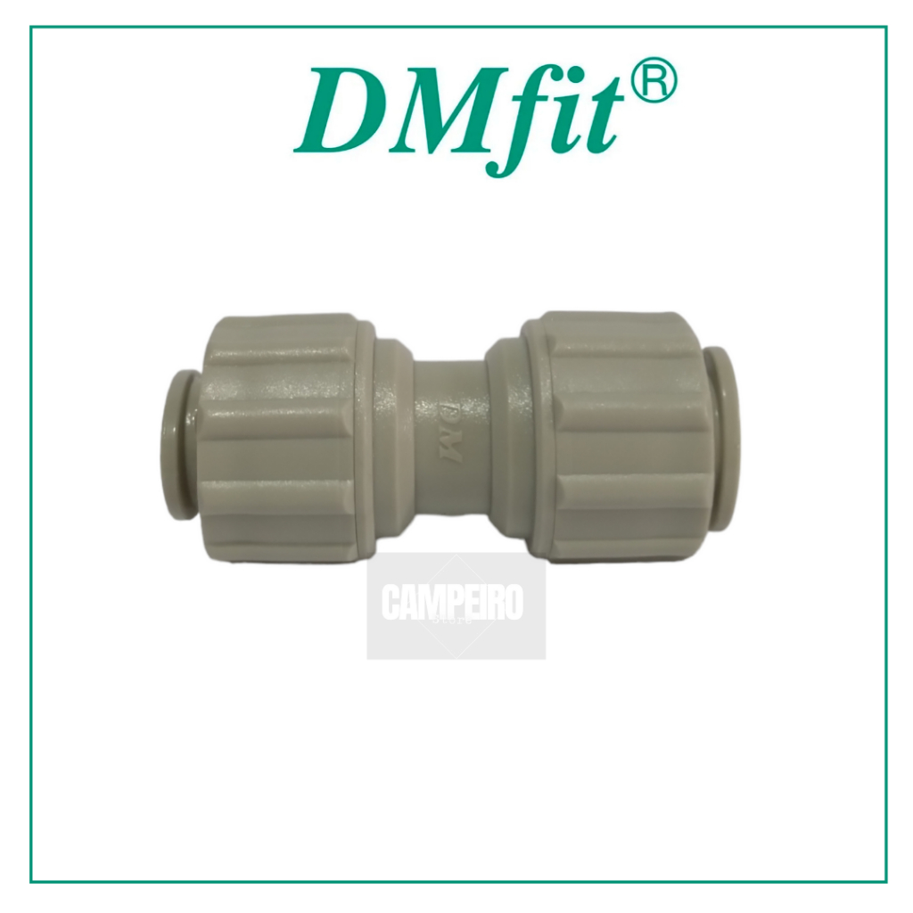 Conexão DMfit engate rápido união Inox 3/8″ x Inox 3/8″