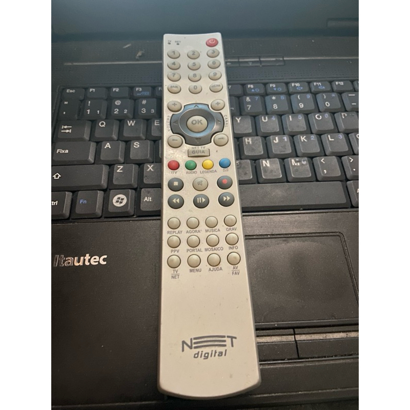 CONTROLE REMOTO NET DIGITAL SEM CAPINHA DE PILHA | Shopee Brasil