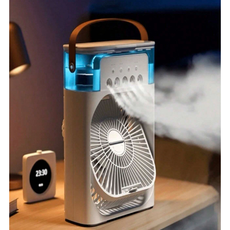 Ventilador Portátil - Mini Ar Condicionado Umidificador Climatizador