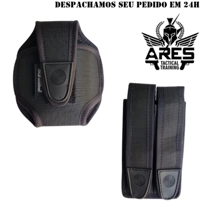 Kit porta algema e porta carregador universal