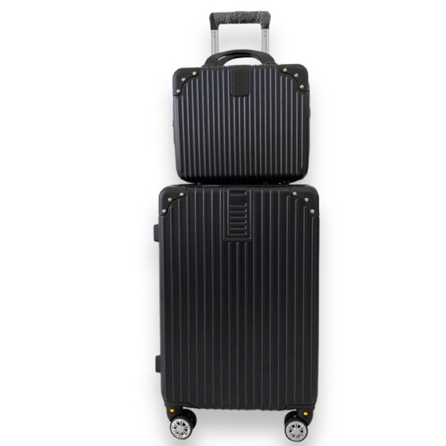 Mala de Viagem Bordo Rodas 360° Removíveis Zíper duplo Cadeado embutido