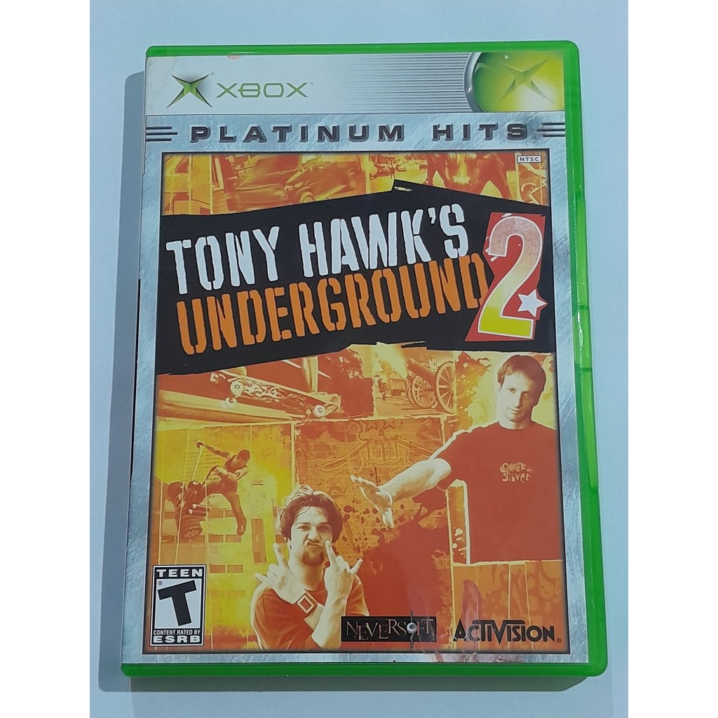 Tony Hawks Underground 2 p/ Xbox Clássico e Xbox 360 Original