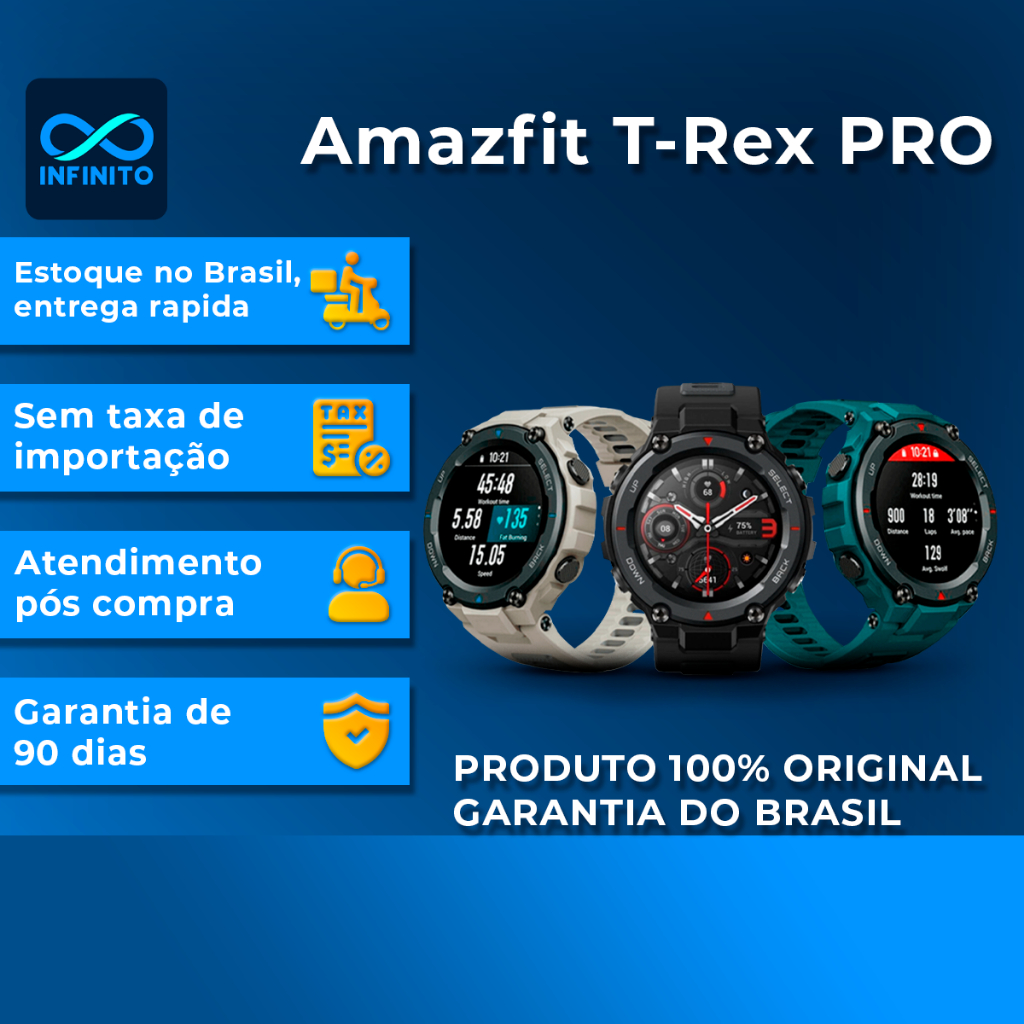 Amazfit T-Rex 2: resistência e preço de sobra