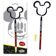 Caneta Face mickey mouse Molin 1.0 MM BT C/1unidade material escolar divertido