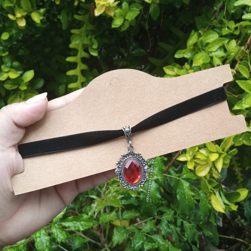 Collar Choker Luna Wicca Vintage Gotico | Meses Sin Interés - Foto 4