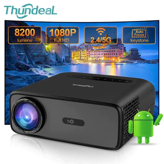 Projetor TD97 Pro Auto foco 8200 Lumens Android Full HD Nativo