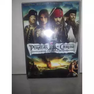 DVD Piratas do Caribe - Navegando em Águas Misteriosas 2011 Dublado/Dual Áudio HD1080p