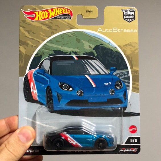 Hot Wheels Alpine A110 do set Auto Strasse