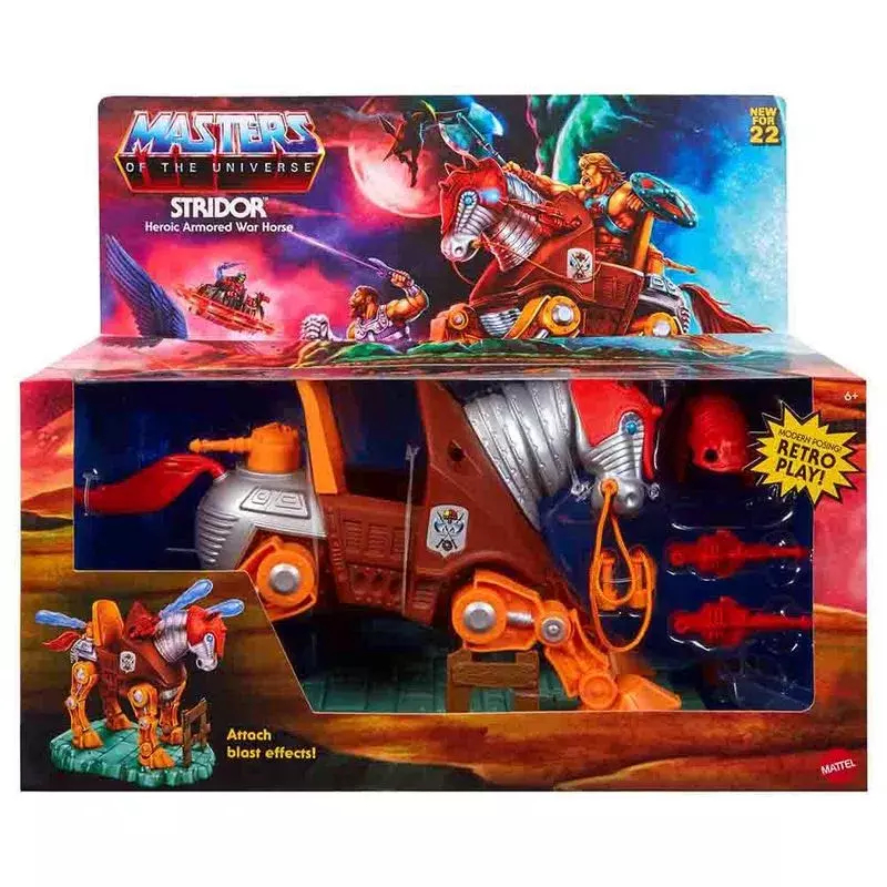 Mattel MOTU Origins Stridor He-Man Version EU – Figurine Neuve Scellée