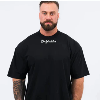 Camiseta Oversized Grande Musculação Algodão Streetwear Casual Treino Academia