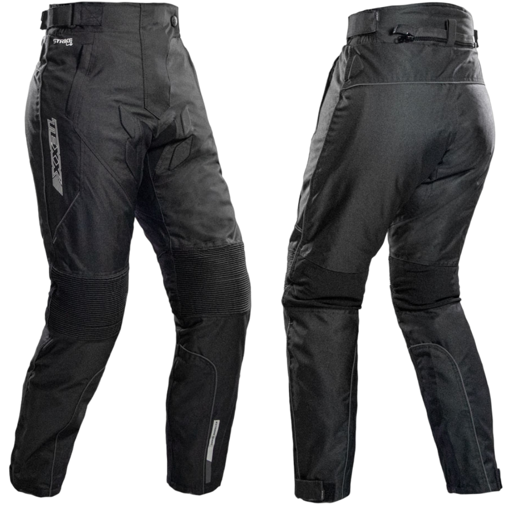 Calca Feminina Motociclista Impermeável Motoqueiro Texx Strike V2 Preta ...