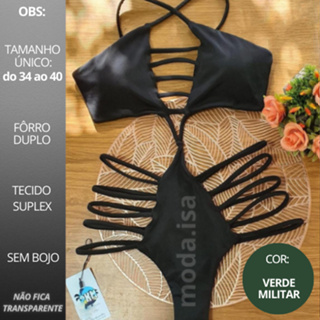 Maiô Body Feminino Cruzado No Pescoço Siby – aaguia