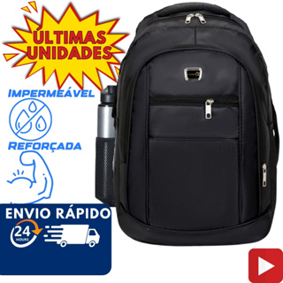 Mochila Viagem Grande Unissex Notebook Impermeável Usb Faculdade Escolar  Reforçada