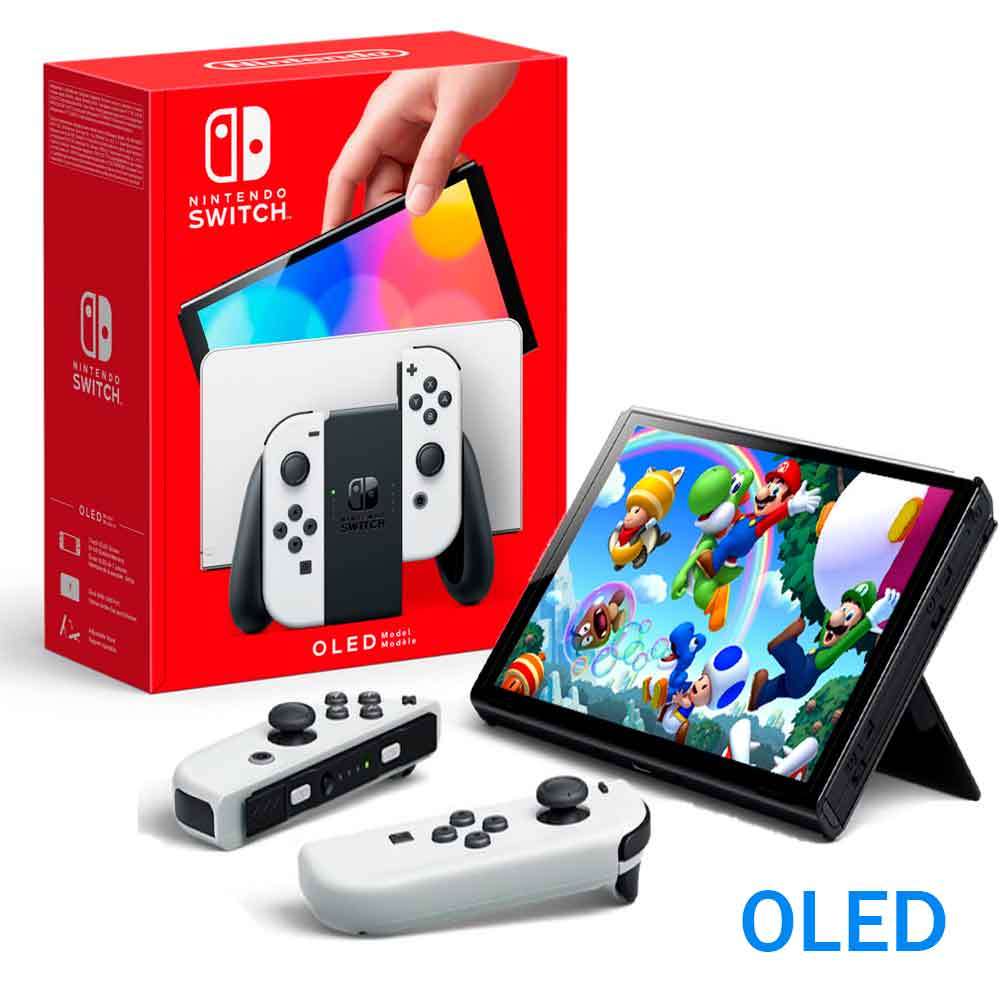 Nintendo Switch OLED Semi Novo D.E.S.B.L.O.Q Com 128 GB
