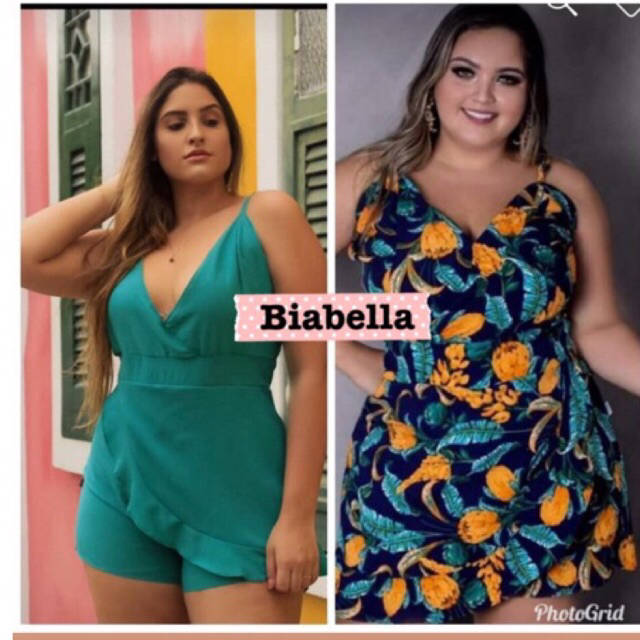 SHORT COM ELÁSTICO NA CINTURA PLUS SIZE