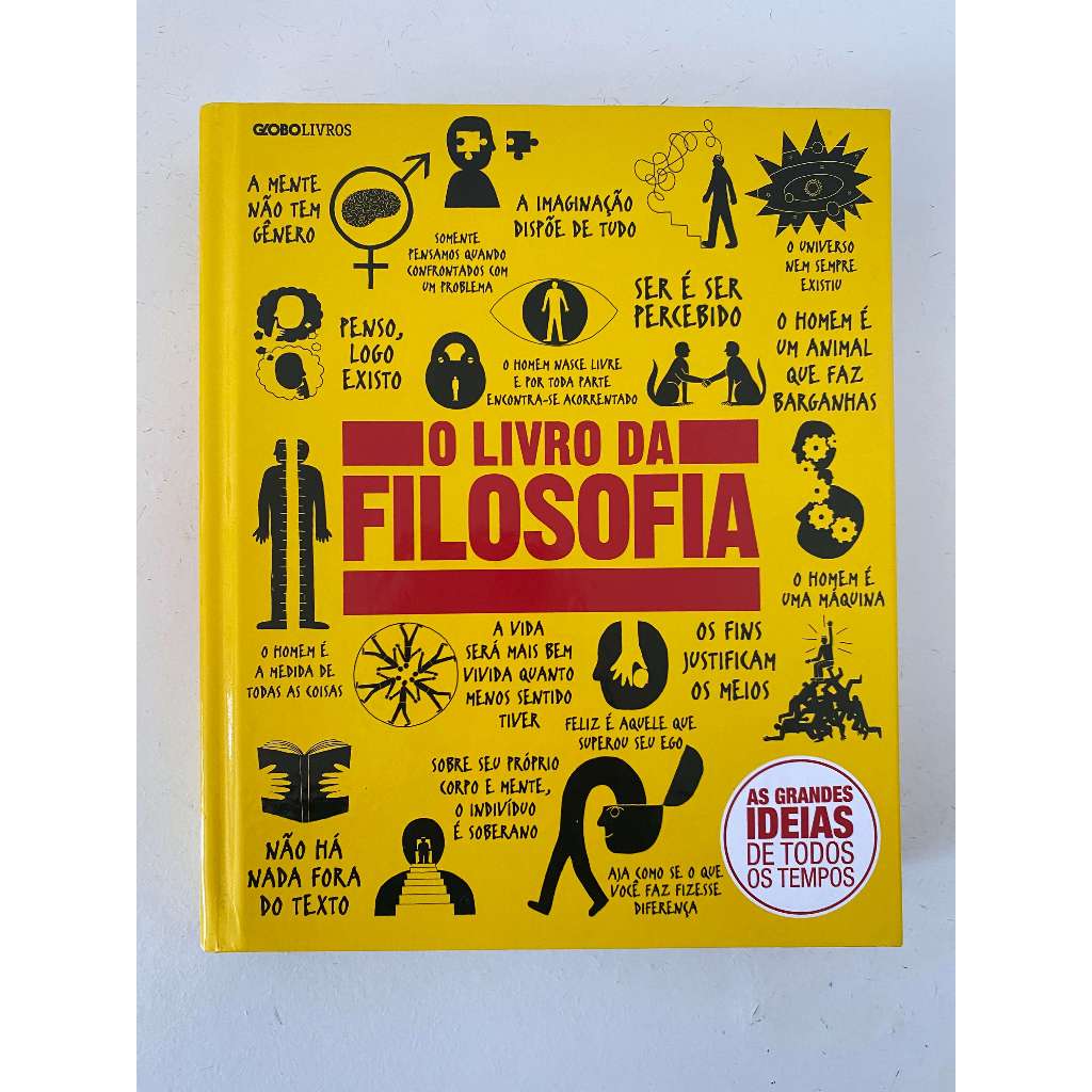 Livro O livro da filosofia (capa dura)