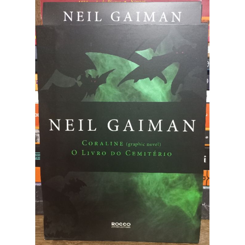 Kit Neil Gaiman 2: O Livro do Cemitério + Coraline (Graphic Novel ...