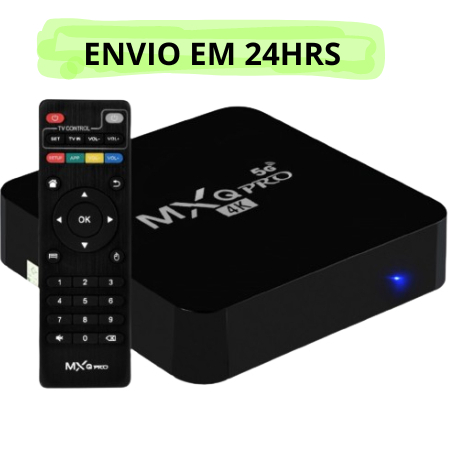 Aparelho Conversor MXQPRO 4K 128gb/ 512gb Wifi 5G Android 11.1 Smart Tv