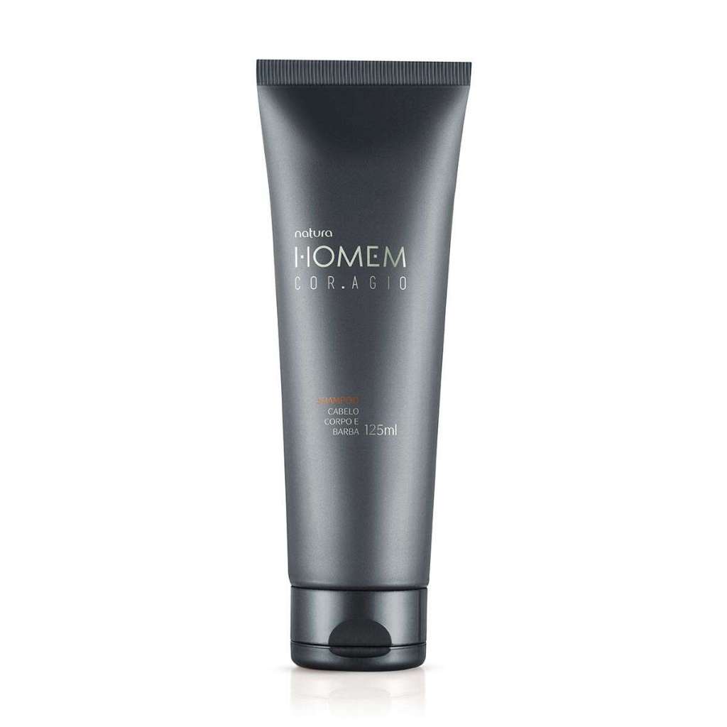 Shampoo 3 em 1 Natura Homem Cor.agio - 125ml