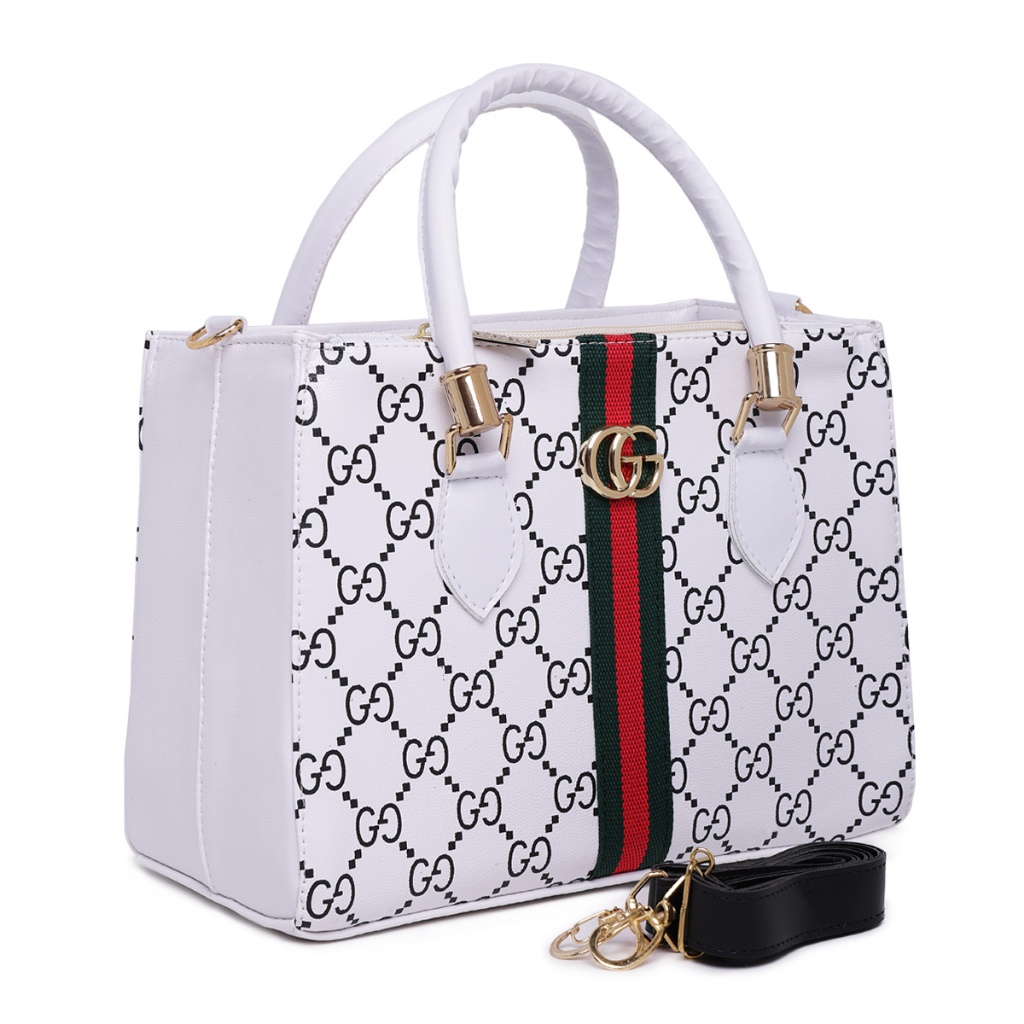 bolsa Feminina Alça Tiracolo Transversal Media Lançamento da GG mao lateral