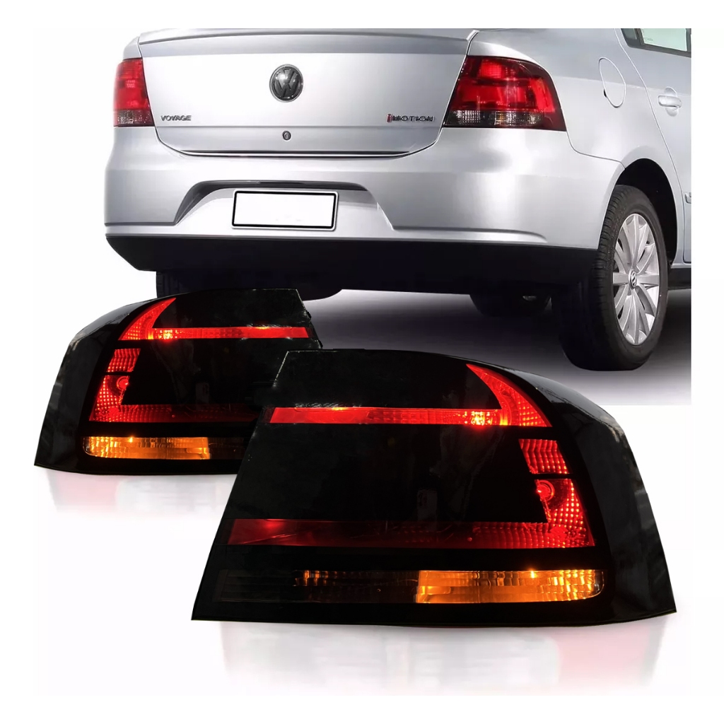 Aplique Adesivo Lanterna VOYAGE G5 Máscara Negra Faz a Boa!