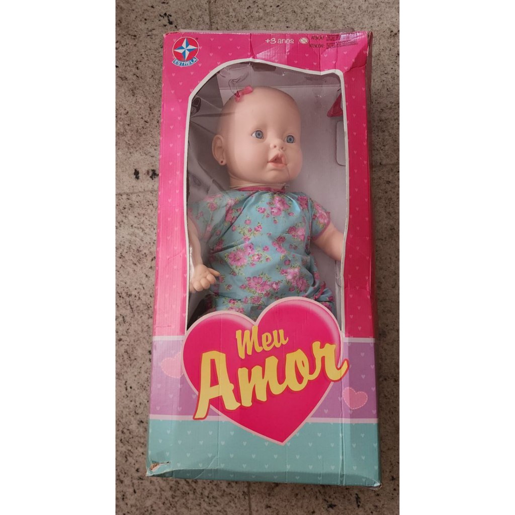 Boneca Estrela Meu Amor 60 cm (leia a descrição) | Shopee Brasil