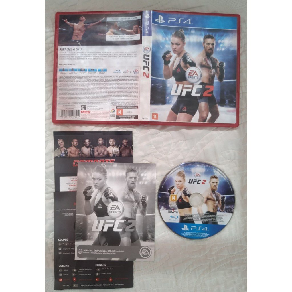 Jogo EA Sports UFC 2 P S 4 Mídia Física | Shopee Brasil