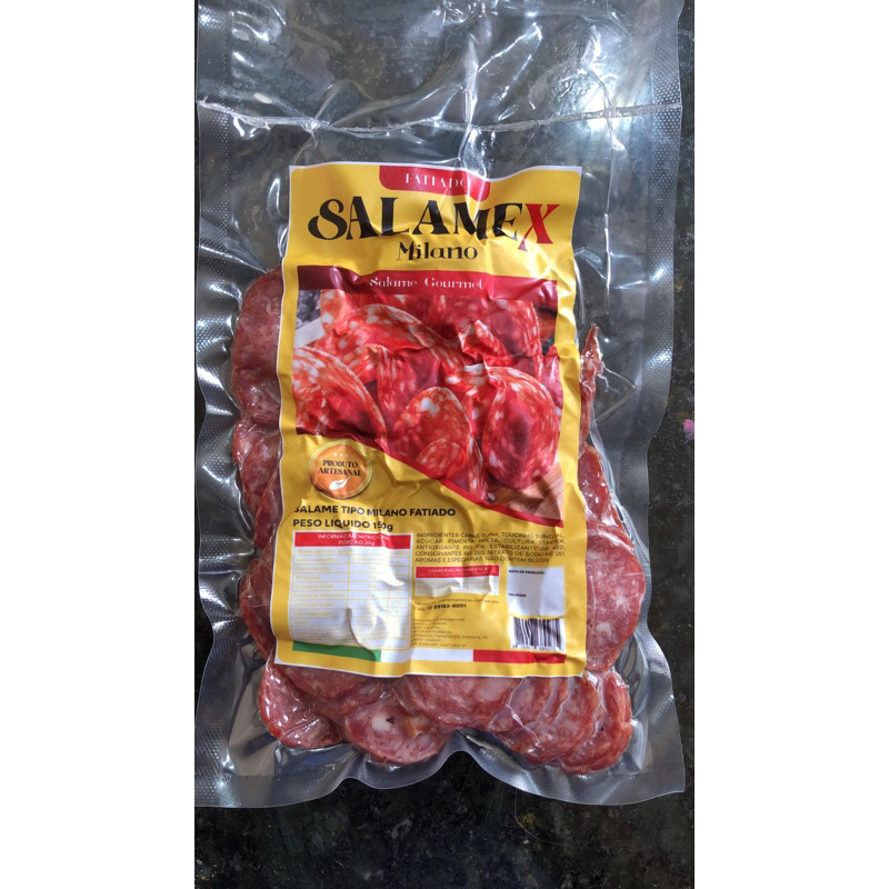 Salame Artesanal tipo Milano “Duroc Angus” 150g fatiado