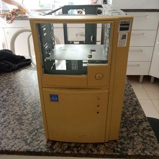 Gabinete Atx Vintage Pc Antigo Sem Tampa